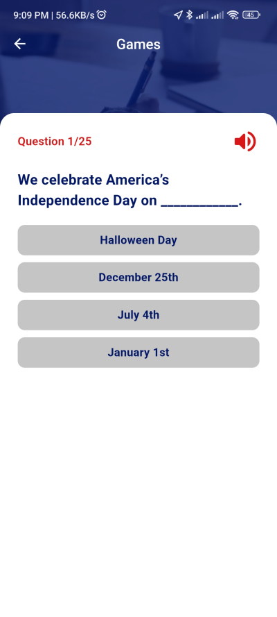 Advanced Quiz mobile app