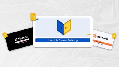 تصميم باور بوينت أو جوجل سلايدز كامل من التصور إلى التسليم